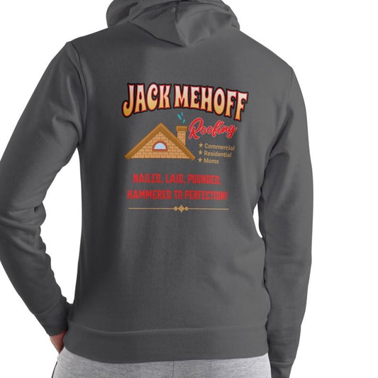 JACK MEHOFF ROOFING HOODIE, Unisex 50/50 blend