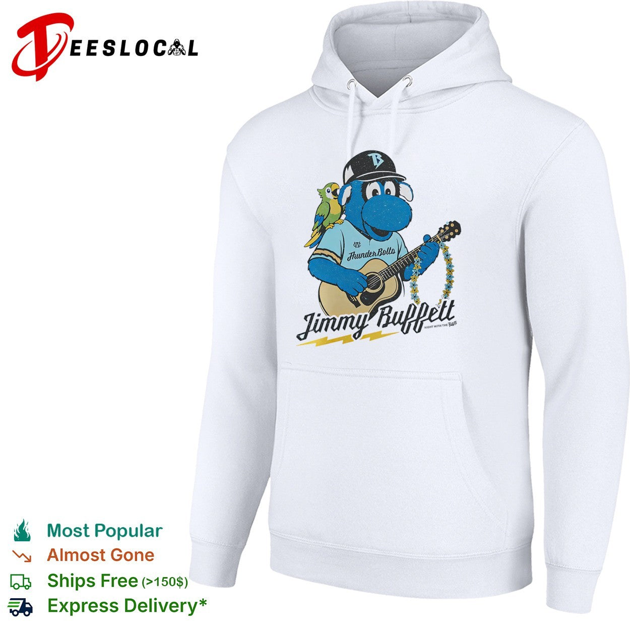 Jimmy Buffett Night with the Thunder Bolts shirt
