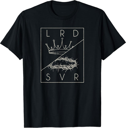 Vintage Retro Jesus Christian Lord & Savior graphi
