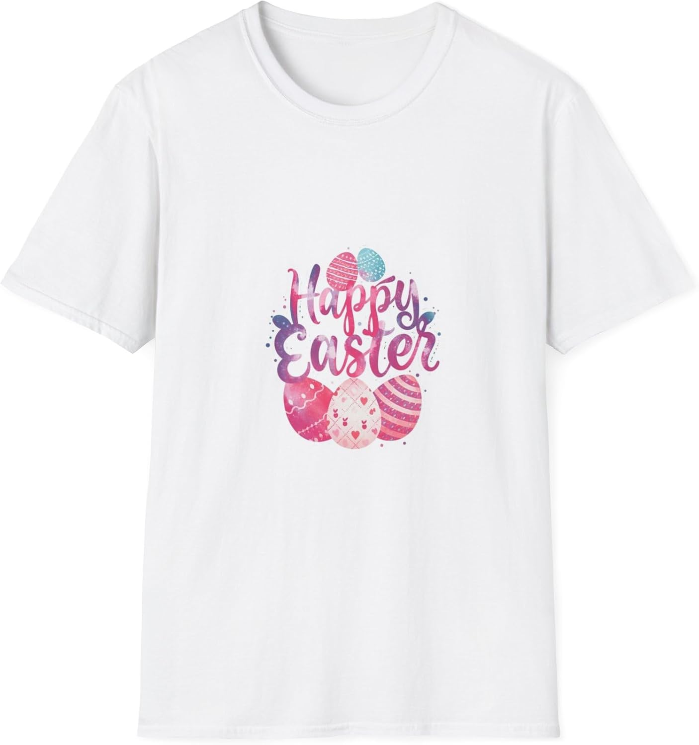 Happy Easter Easter Eggs T-Shirt | Pastel Spring Holiday Tee