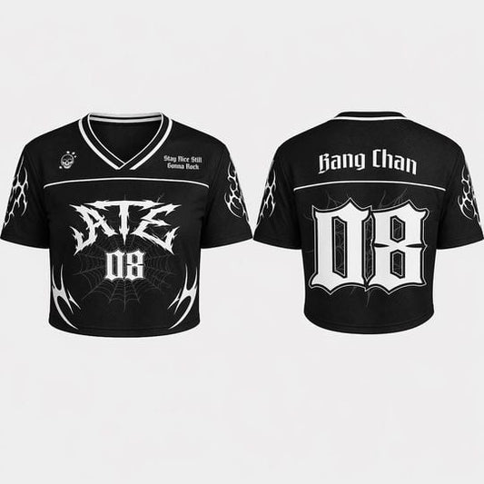 Stray Kids ATE Crop Top Jersey | Kpop Concert Streetwear | All Members Available (choose members),