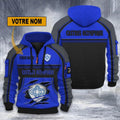 Castres Olympique – Dynamic Hoodie New Edition with Personalized Name