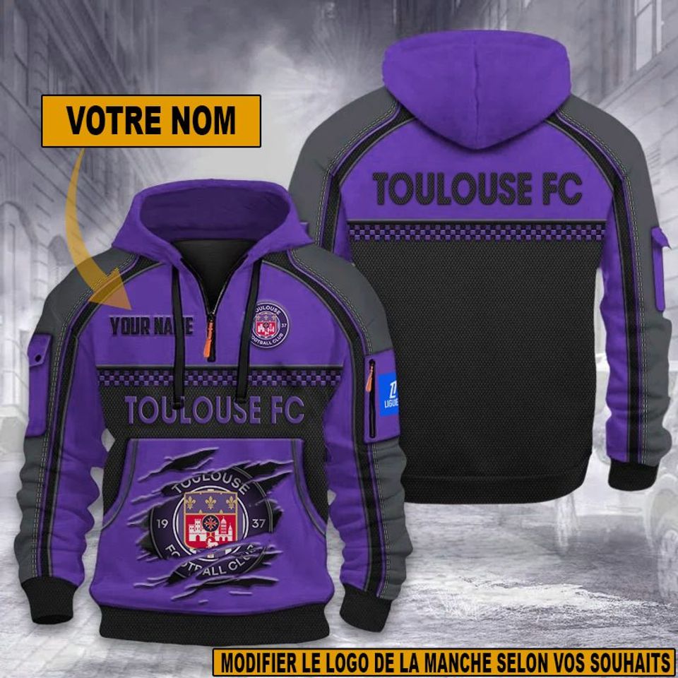 Toulouse FC – Dynamic Hoodie New Edition with Personalized Name