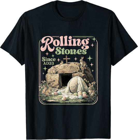 Christian Easter Retro Jesus Vintage T-Shirt