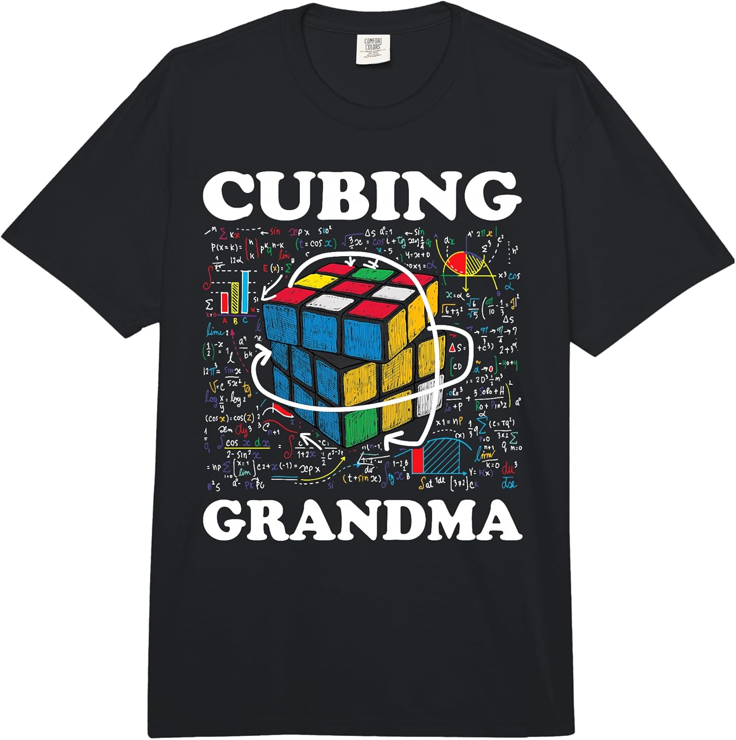 Competitive Puzzle Speed Cubing Math Family Merch