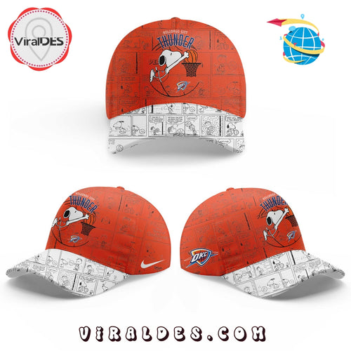 75th Anniversary of Peanuts Oklahoma City Thunder Cap