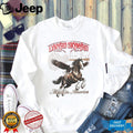 Lynyrd Skynyrd Free Bird Made In America Eagle and Horse Graphic T Shirt