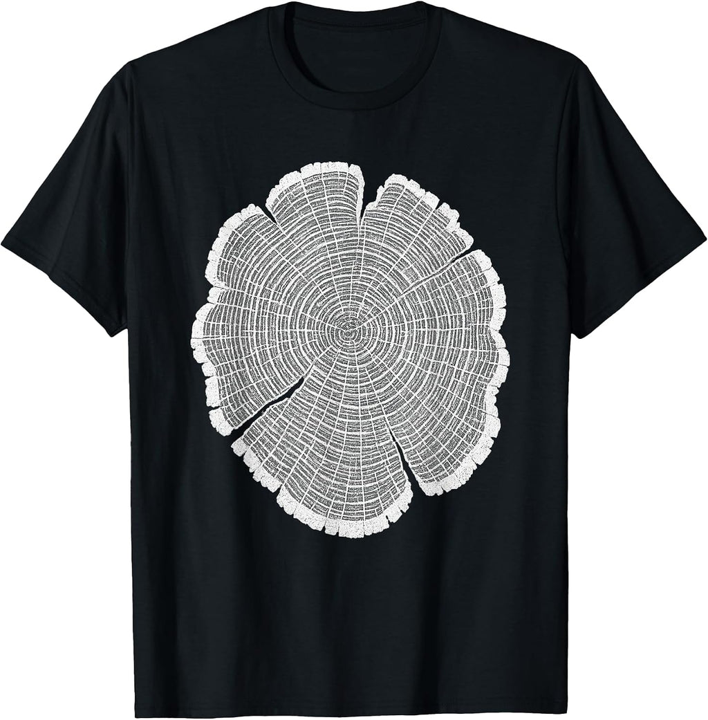 Natural Tree Rings Patterns Art Minimalists Merch