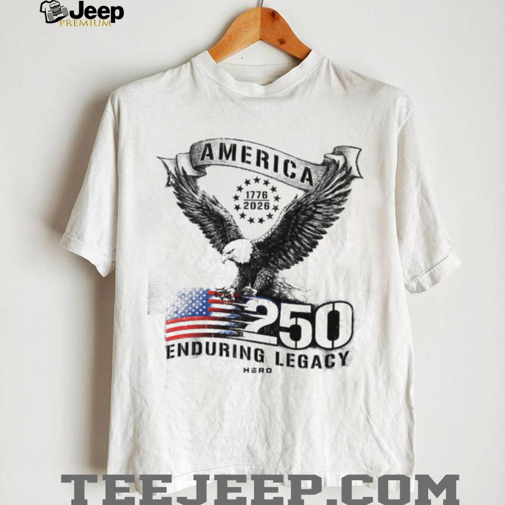 America 250th Anniversary Semiquincentennial Eagle T Shirt Enduring Legacy