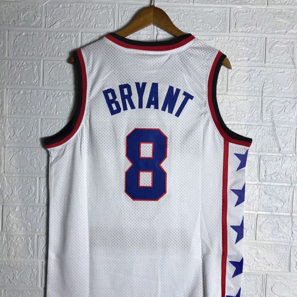 8 bryant mcdonald's jersey white Style 4