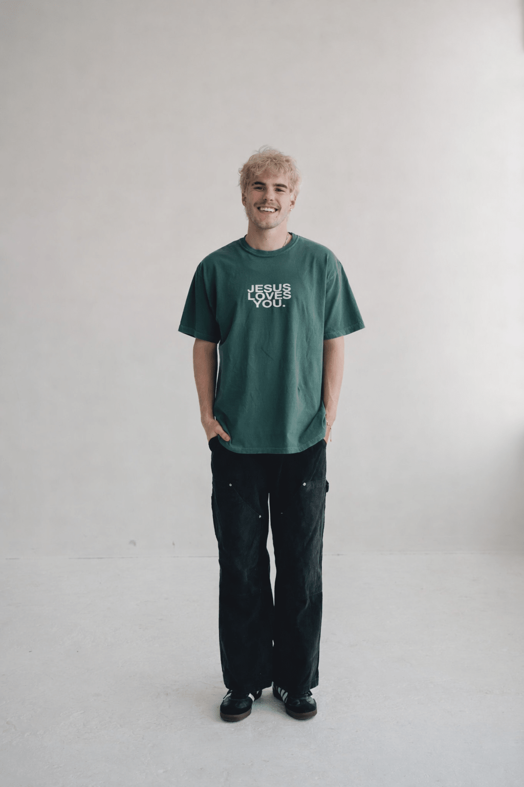 Comfort Colors Logo Tee || Blue Spruce
