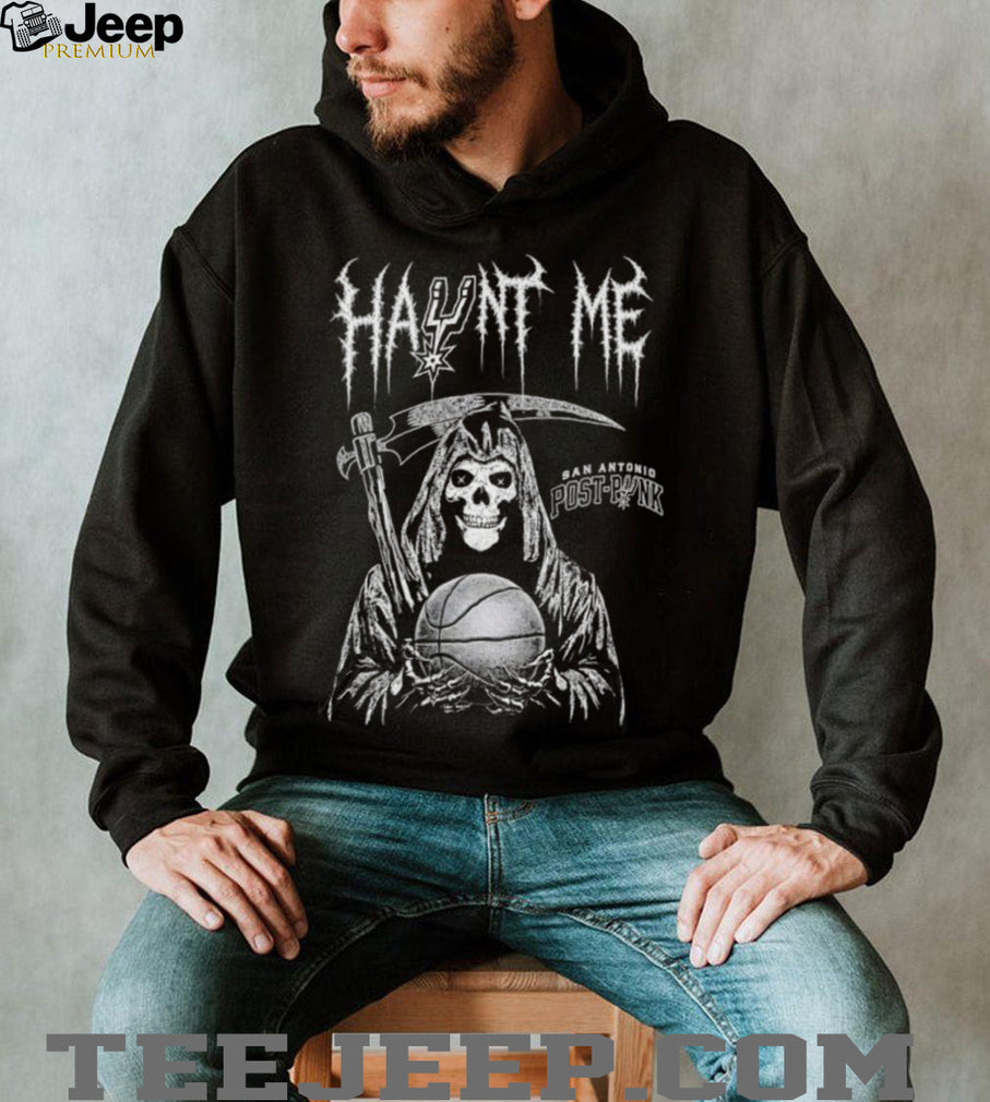 Haunt Me Post Punk Grim Reaper San Antonio Spurs Basketball NBA 2026 vintage shirt