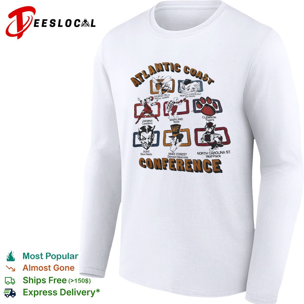 Vintage Atlantic Coast Conference Teams shirt