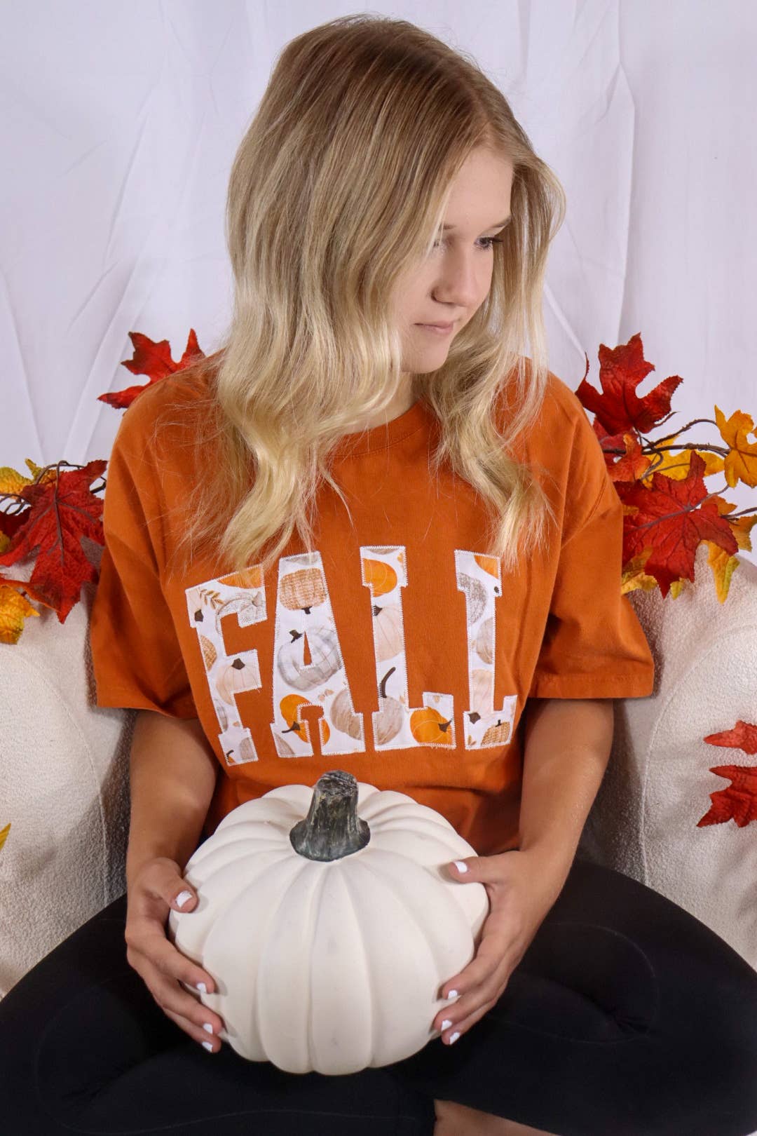 Pumpkin Fall Halloween Short Sleeve