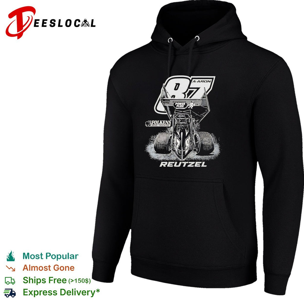 A-Aaron Reutzel Folkens Bros Trucking 87 Sprint Car shirt