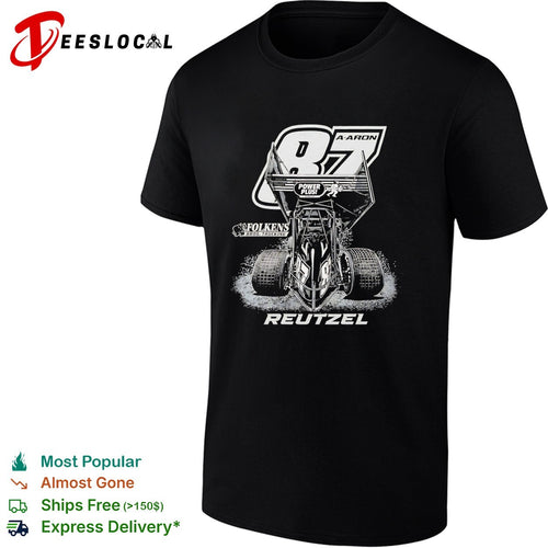 A-Aaron Reutzel Folkens Bros Trucking 87 Sprint Car shirt