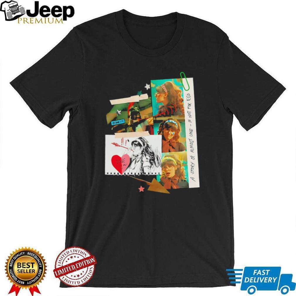 A Story Of Almost Love Retro Collage Aesthetic Graphic T Shirt