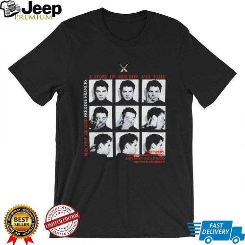 A Story of Mischief and Exile Freddie Frances Portrait Graphic T Shirt