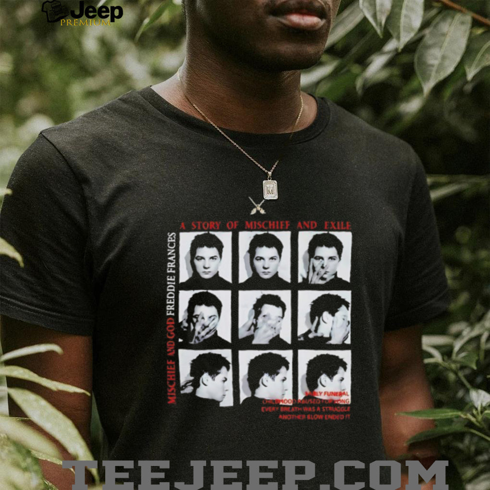 A Story of Mischief and Exile Freddie Frances Portrait Graphic T Shirt