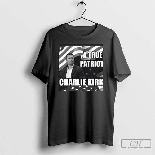 A True Patriot Human Charlie Kirk Shirt Sweater
