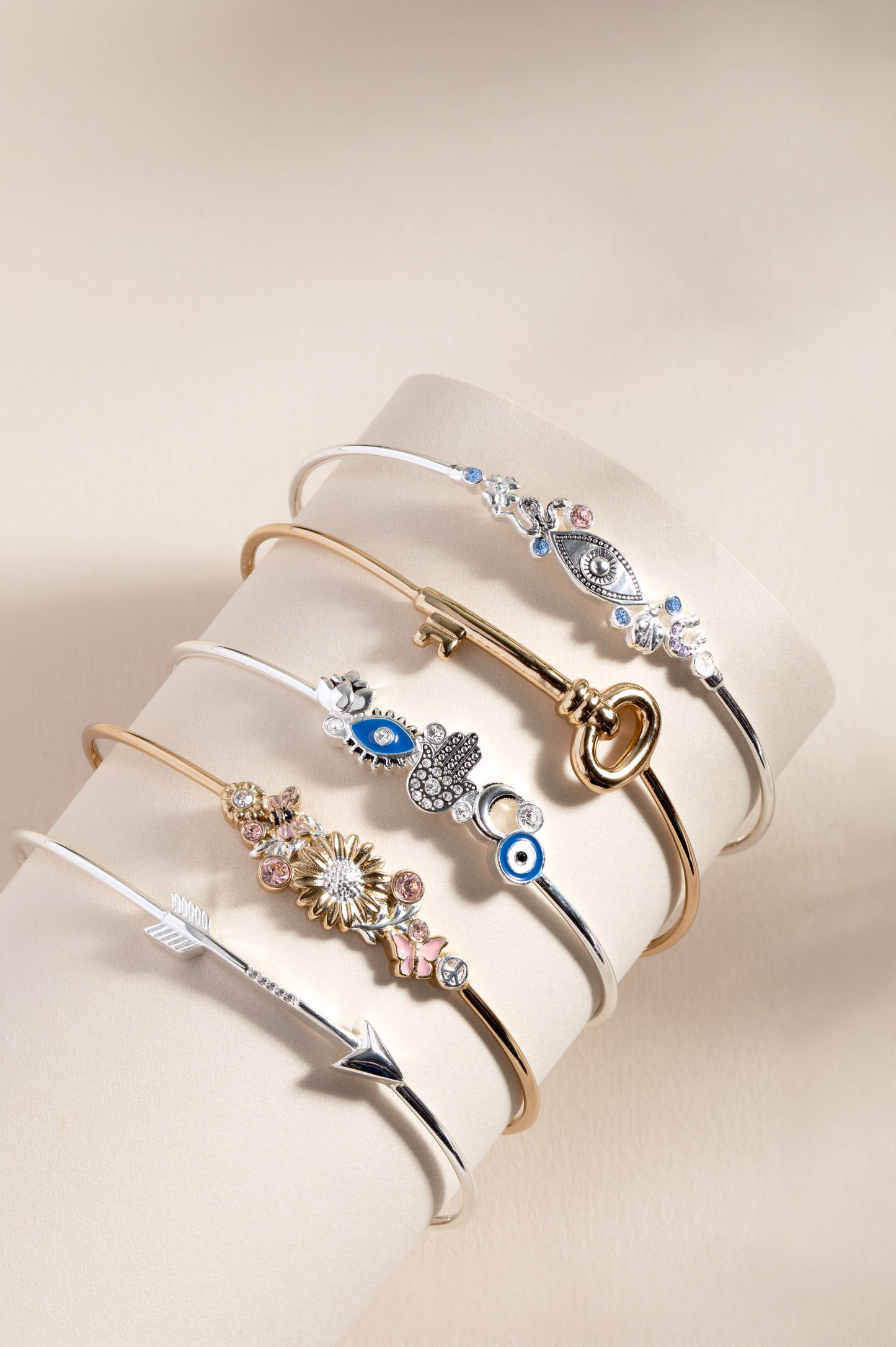 Evil Eye Inline Bangle