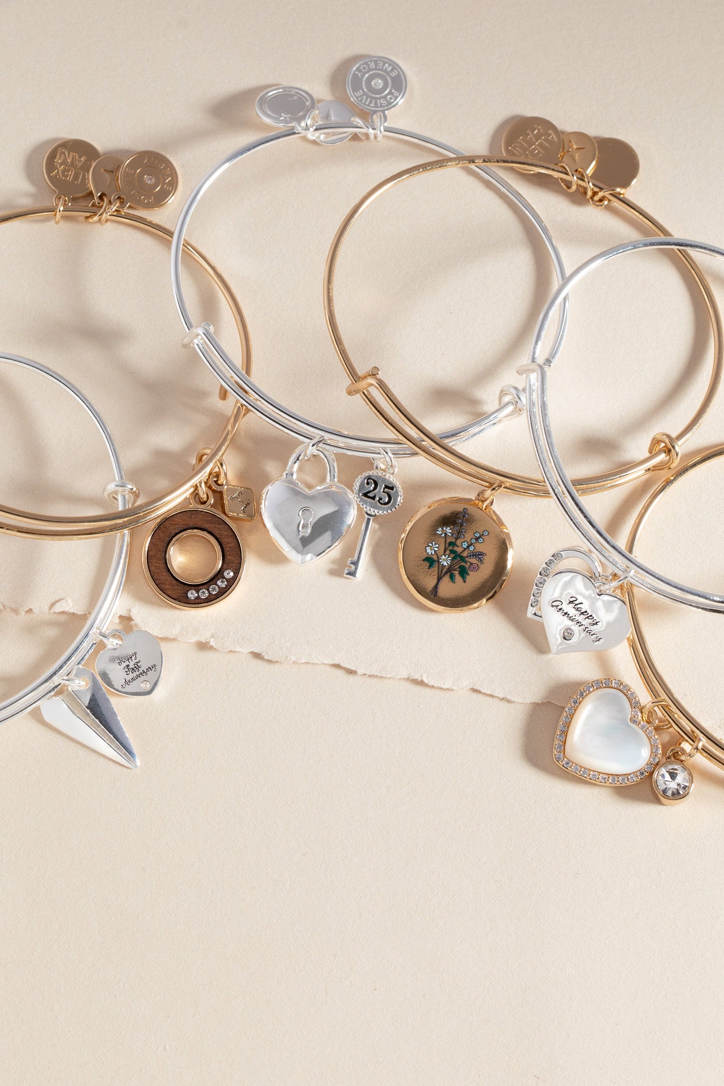 Flower Anniversary Bangle