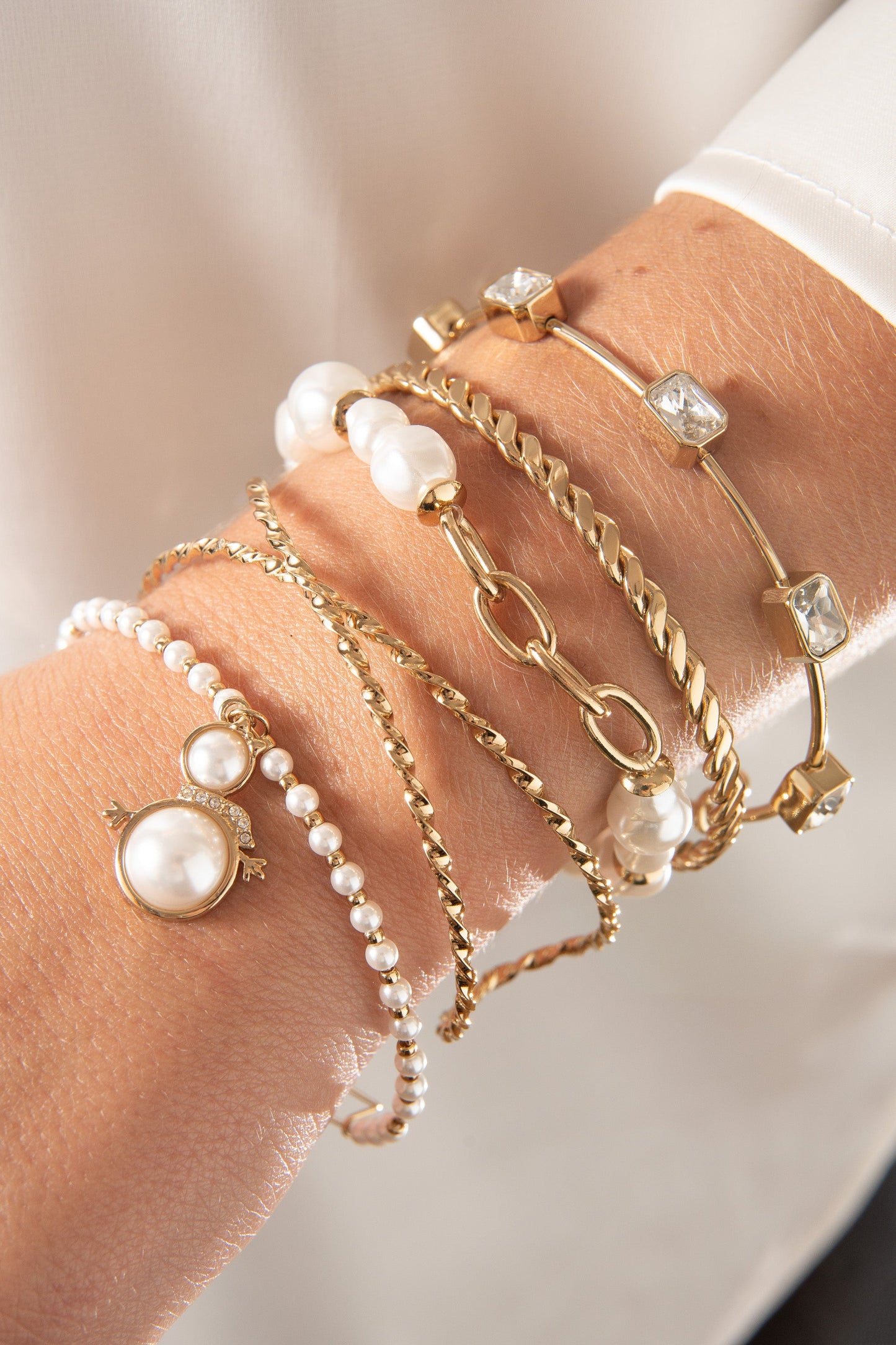 Organic Pearl Bracelet