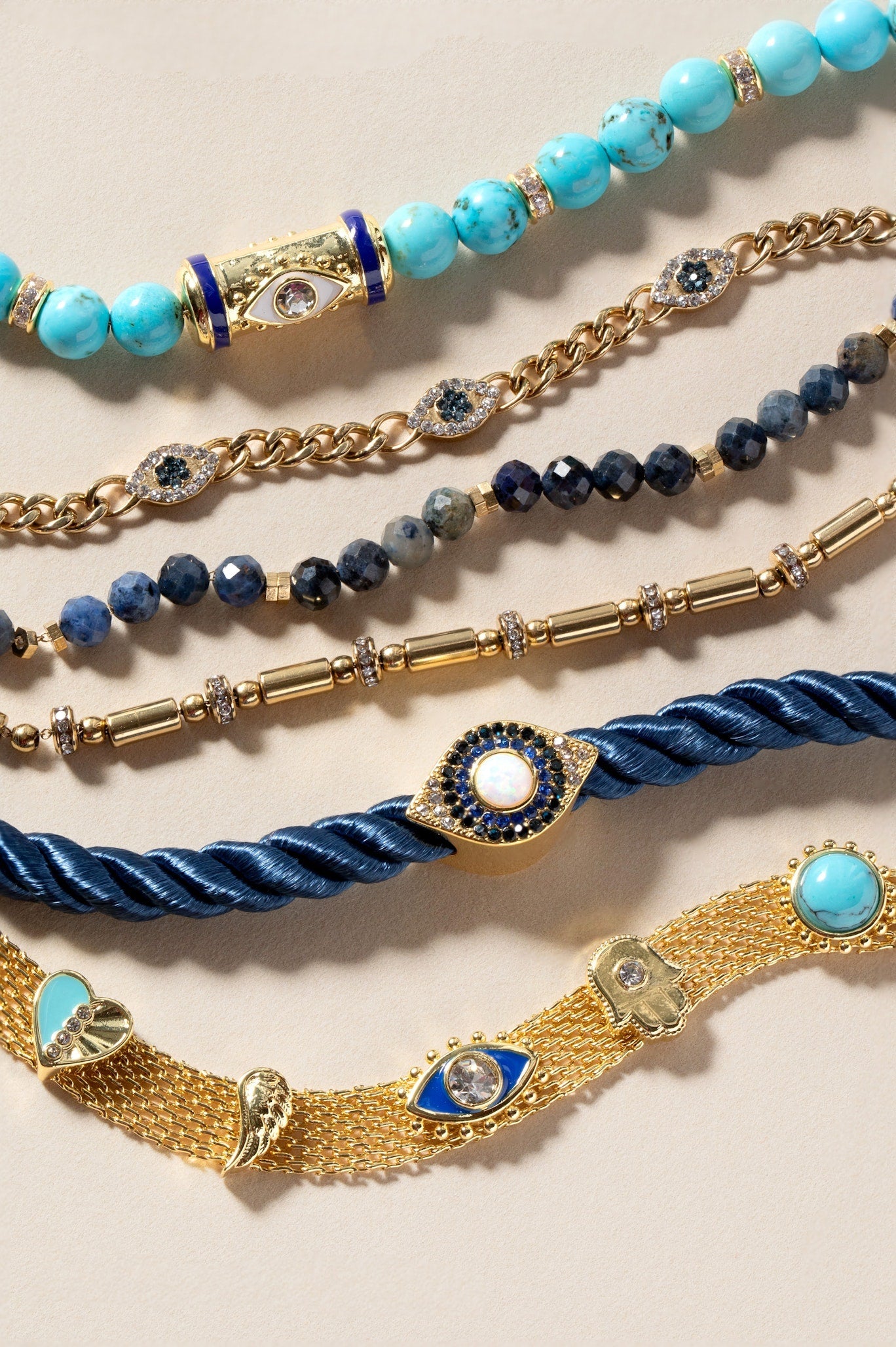 Evil Eye Bolo Bracelet