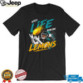 AJ Brown When Life Gives You Lemons Philadelphia Football Fans Vintage Style Men T Shirt
