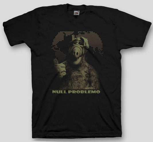 ALF TV Movie T-Shirt retro tv classic Menswear Top