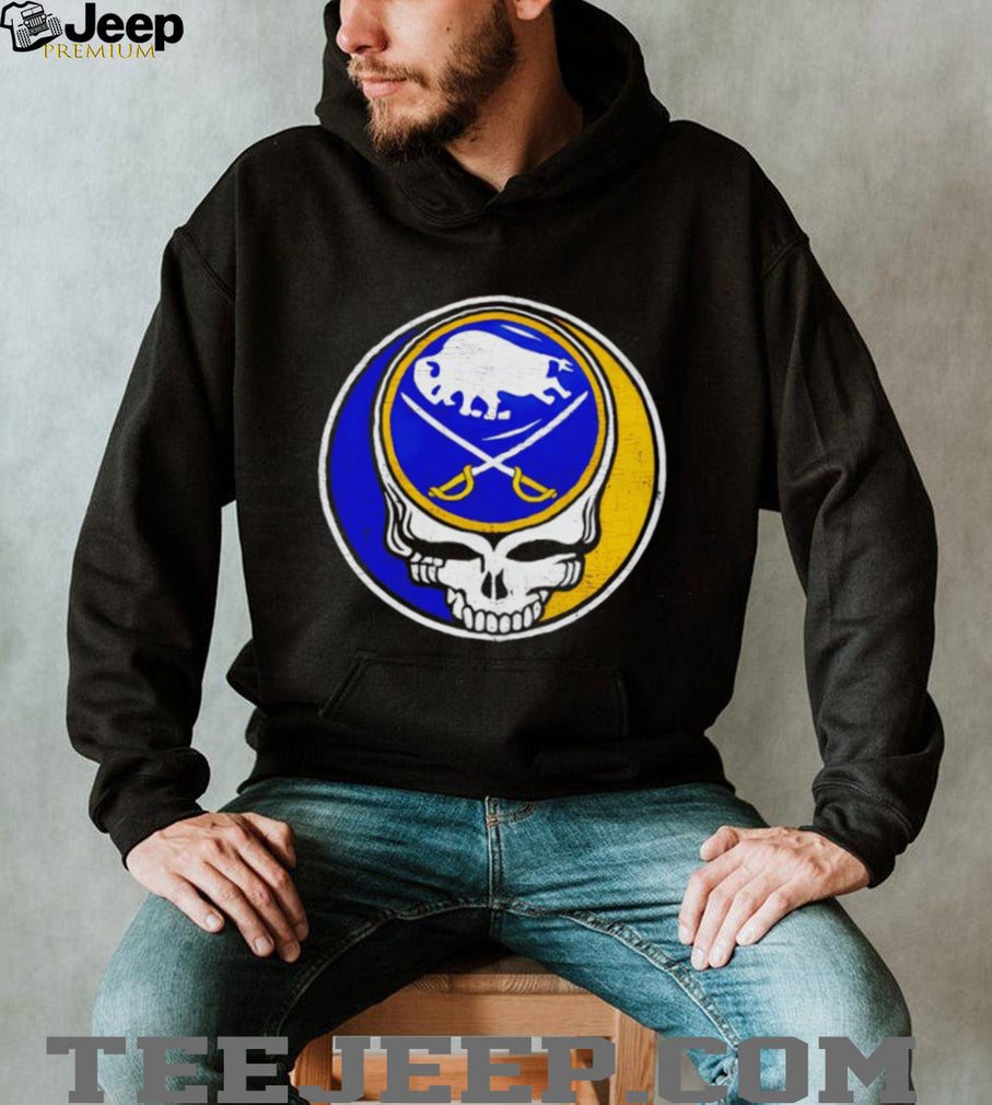 Buffalo Sabres x Grateful Dead Steal Your Face Mashup T shirt