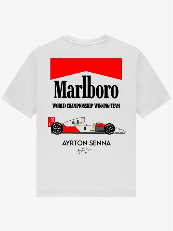 AYRTON SENNA Vintage Graphic T-shirt, T-shirt for men & Women, Graphic Tee, Womenswear Cotton Top