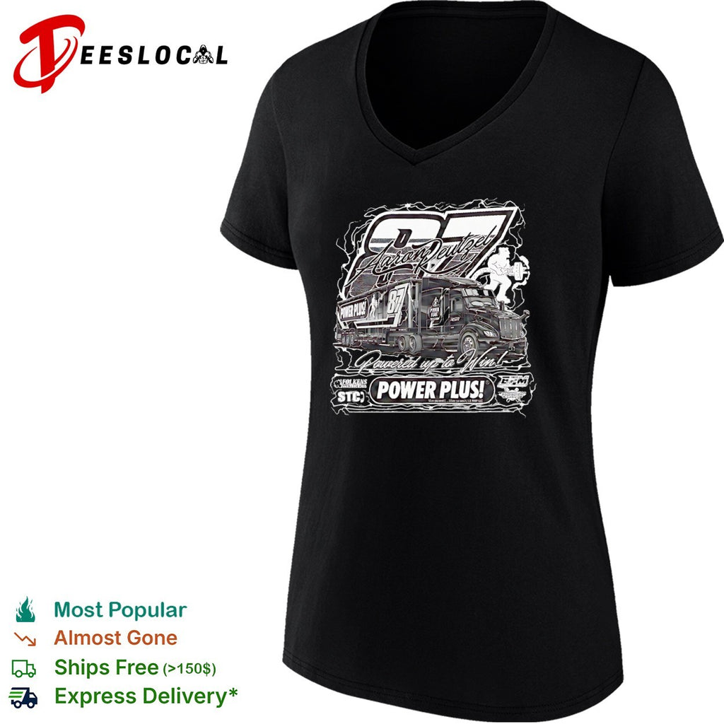 Aaron Deutzfel Power Plus 87 Powered up to Win shirt