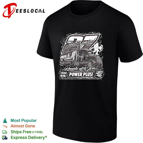 Aaron Deutzfel Power Plus 87 Powered up to Win shirt