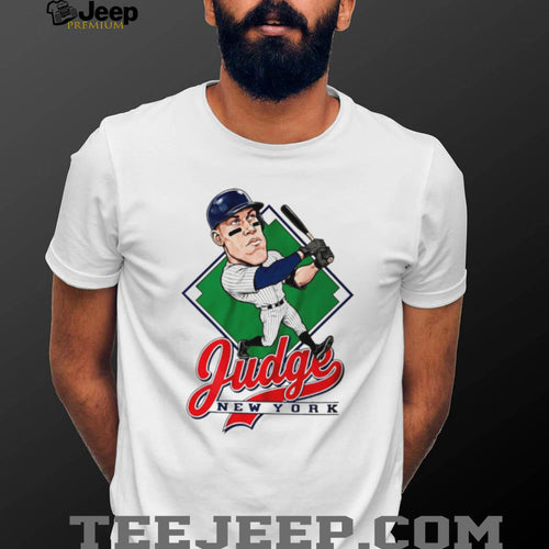 Aaron Judge New York Yankees Baseball Player Caricature T Shirt