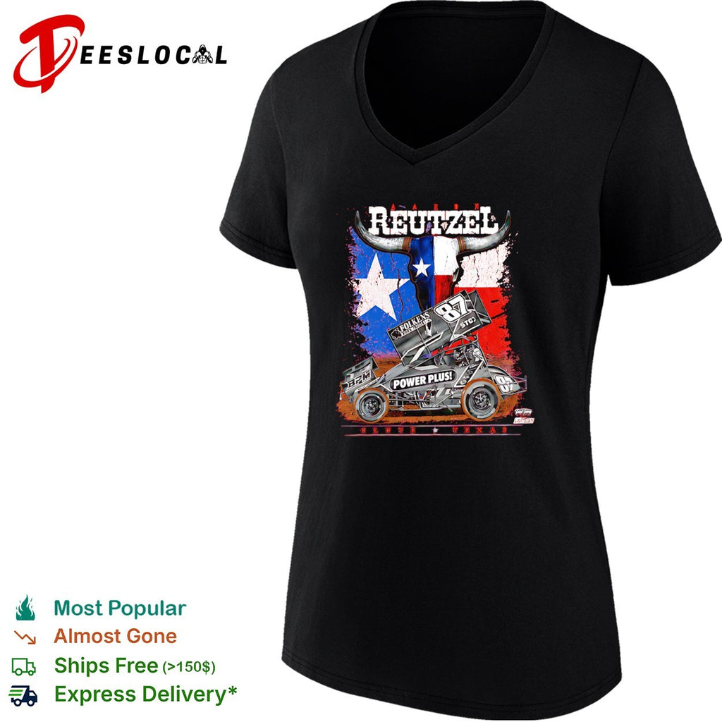 Aaron Reitzel 87 Power Plus Sprint Car Clute Texas shirt