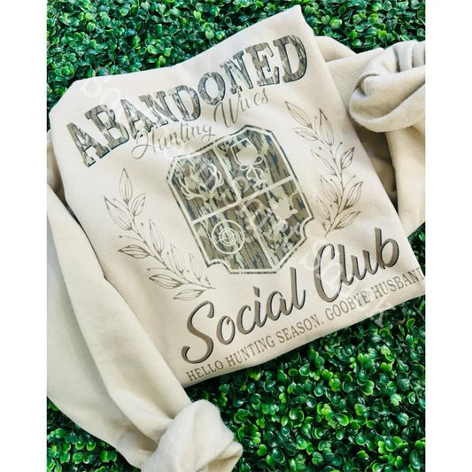 Abandoned Wives Hunting Sweatshirt | Wifey Sweatshirt