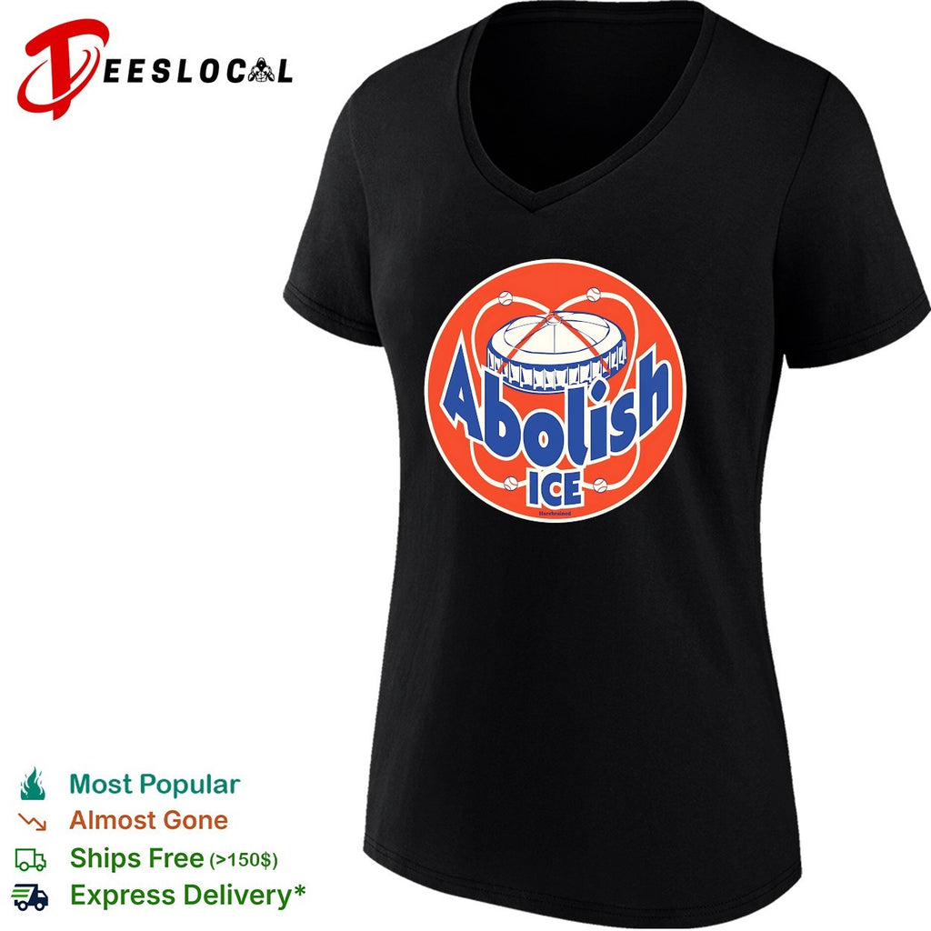 Abolish ICE baseball stadium dome shirt