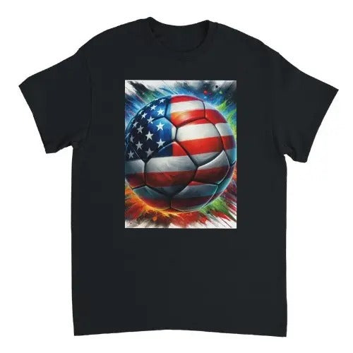Acrylic Look United States Futbol Soccer Unisex Crewneck T-shirt made in usa