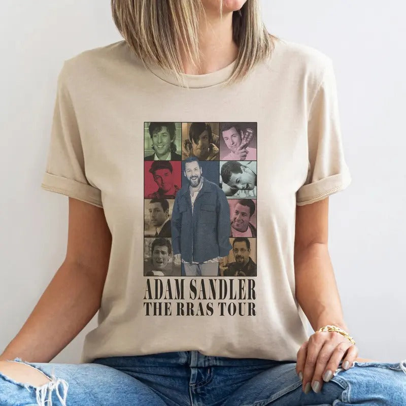 Ad4m Sandl4r The Eras Tour T-Shirt, In My Ad4m Sandl4r Era Shirt, 4dam  Shirt, Sandl4r Fan Merch Gifts Classic Cotton