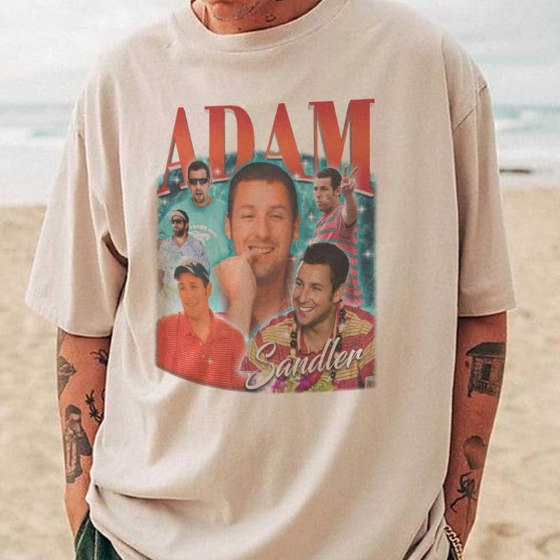 Adam Sandler Vintage Shirt Menswear Top Underwear Streetwear Underwear Streetwear