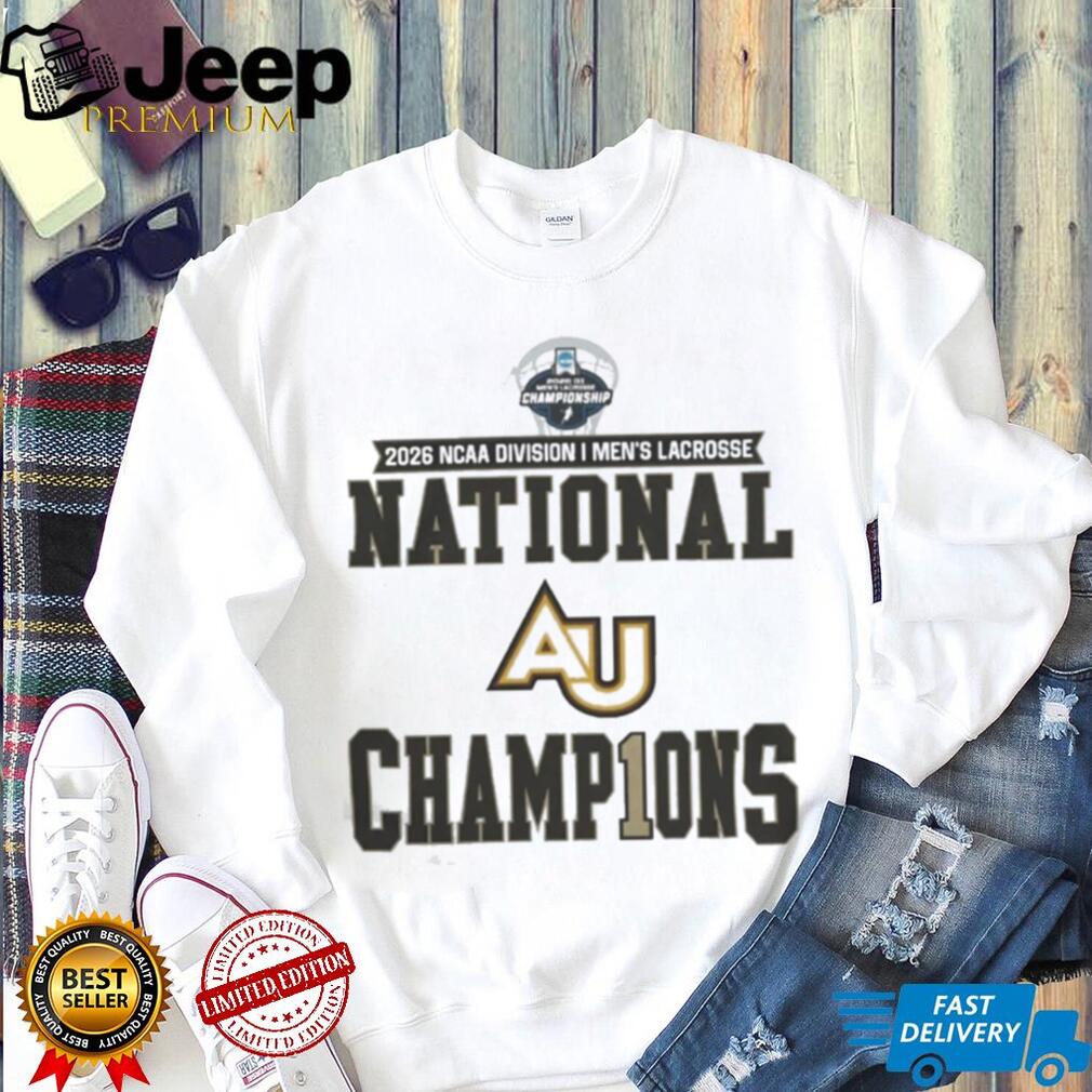 Adelphi Panthers 2026 NCAA Division II Men’s Lacrosse National Champions T Shirt