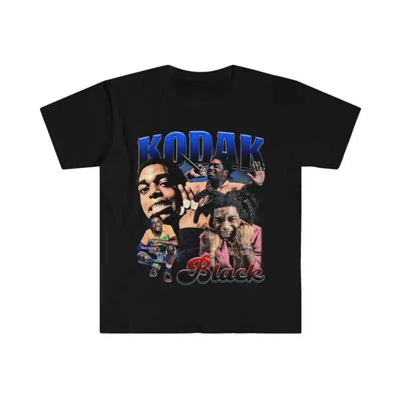 Adult Unisex Kodak Black Hip Hop Fan T-Shirt