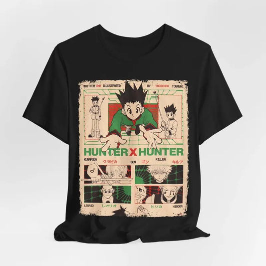 Aesthetic Hunter Vintage Anime Movie Streetwear Unisex Classic Graphic Unisex Short Sleeve T-Shirt