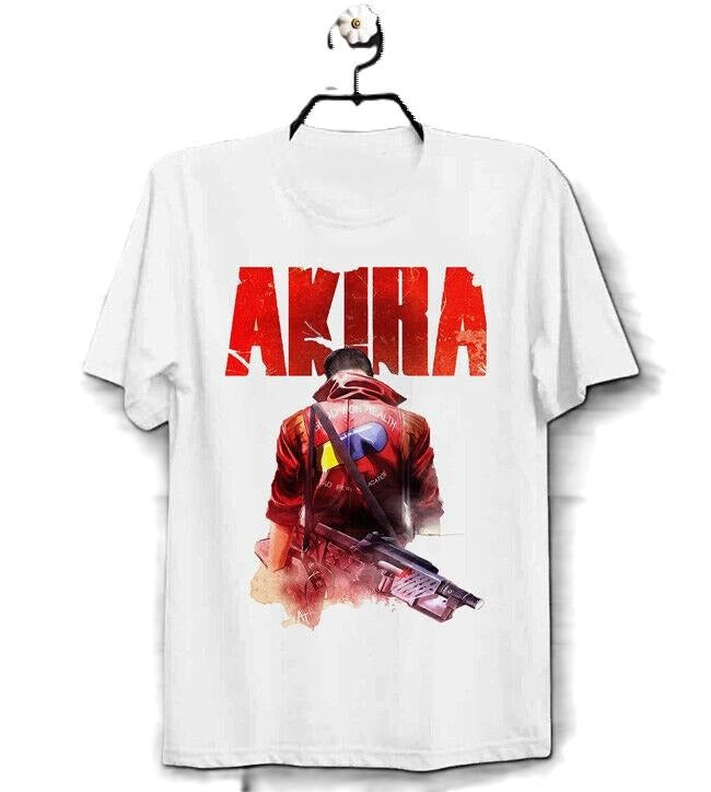Akira T Shirt Cult Animated Japanese Sci Fi Film 80s Tokyo Unisex T Shirt Menswear Top