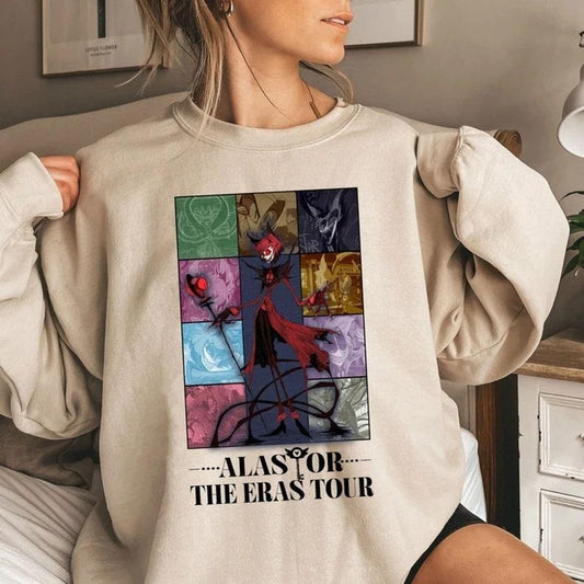 Alastor The Eras Tour Inpired Alastor Demon Shirt, Alastor Hazbin Hotel Sweatshirt