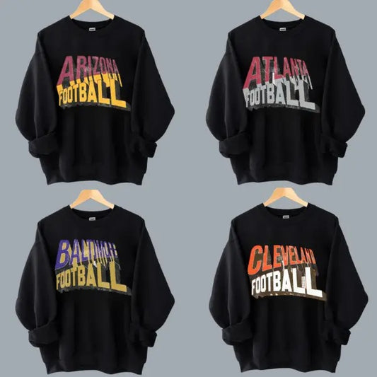 All Teams Football Vintage Style Crewneck Sweatshirt, Vintage All Teams Football Sweatshirtstyle{n002}3