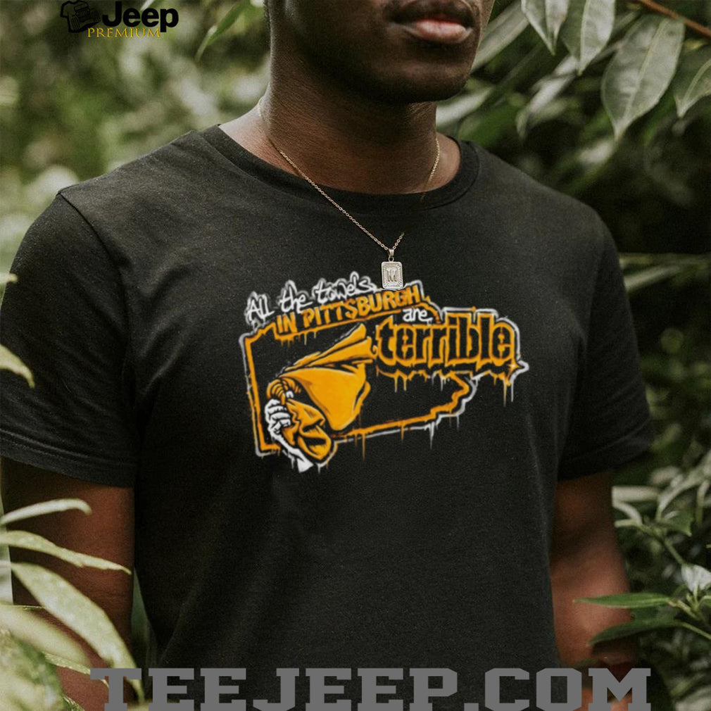 All The Towels In Pittsburgh Are Terrible Hockey Fan Rivalry Retro T Shirt