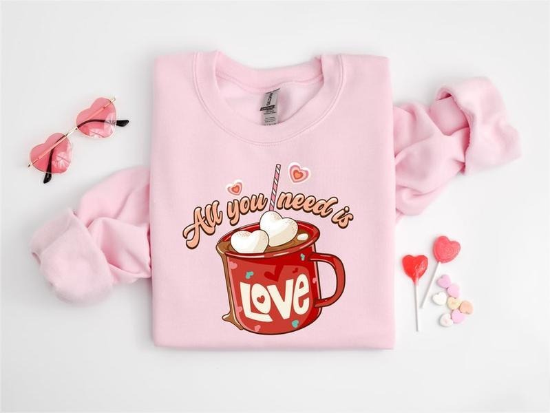 All You Need Is Love Shirt, Loads of Love Sweatshirt, Love Yourself Shirt, Self Love Shirt, Valentines Shirt,Happy...