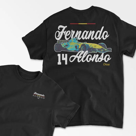 Alonso Inspired T-Shirt, Spanish Racing Driver Shirt, Grand Prix Shirt, Alonso Merch, Racing Apparel, Graphic Shirt, Shirts For Car Lover, Menswear